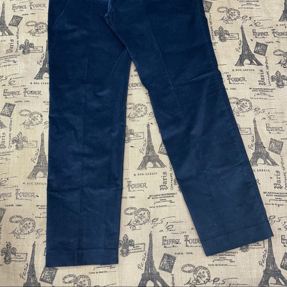 Lauren Ralph Lauren NWT! Classic Fit Dark Teal Corduroy Pant Size 34 - Picture 9 of 14